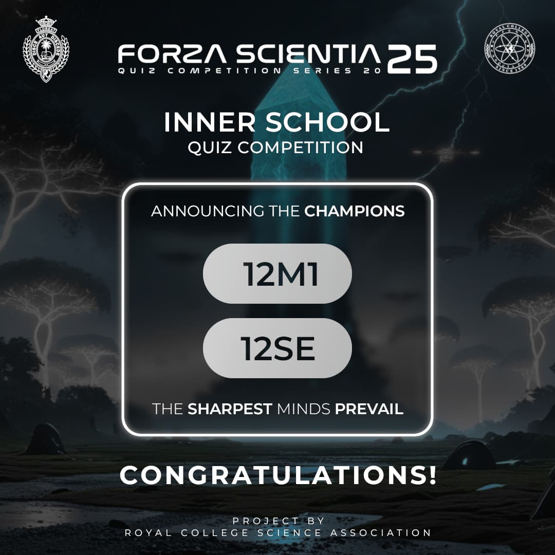Forza Scientia'25 - Inner School Winners